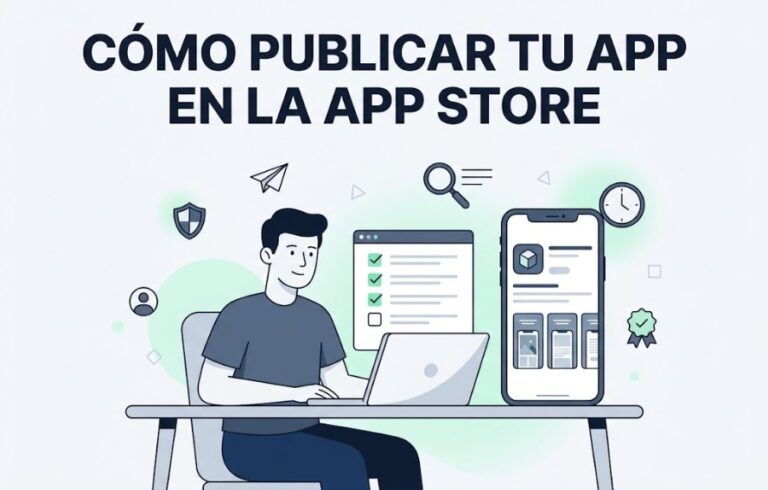 Desarrollador enviando su app a revisión para publicarla en la App Store