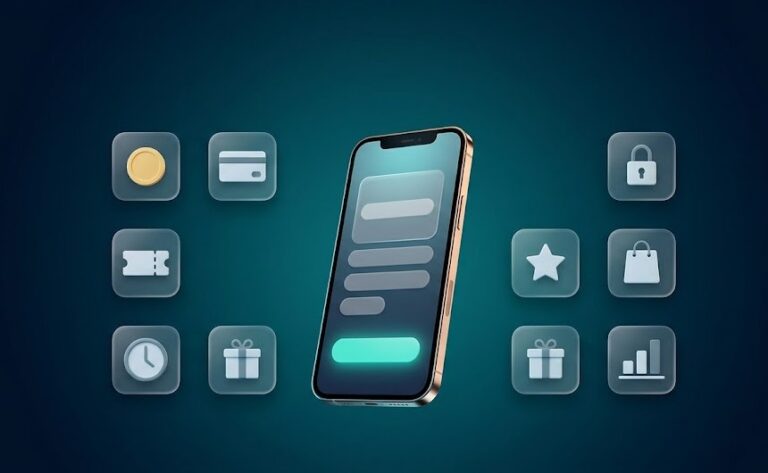 Distintas formas de monetizar una app representadas como opciones de pago