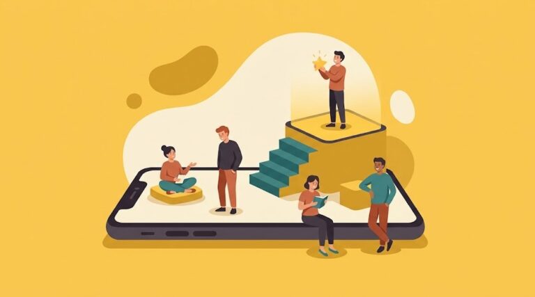 Usuarios de una app freemium: la mayoría en la versión gratis y unos pocos en premium
